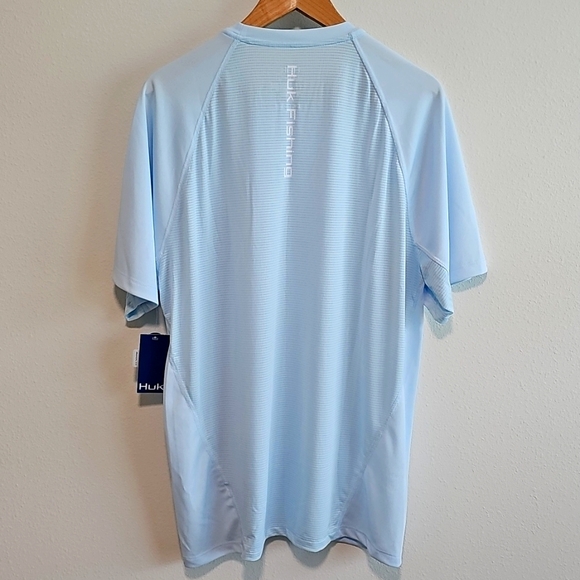 HUK Icon SS Crew Short Sleeve Shirt Large - Picture 7 of 8